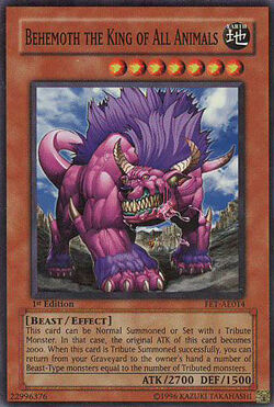 Card Gallery:Behemoth the King of All Animals | Yu-Gi-Oh