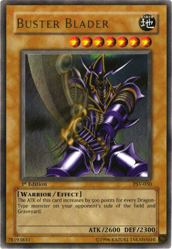 Card Errata:Buster Blader | Yu-Gi-Oh! Wiki | Fandom