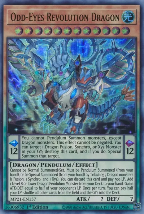 Odd-Eyes Revolution Dragon | Yu-Gi-Oh! Wiki | Fandom