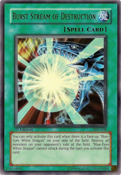Card Errata:Burst Stream of Destruction | Yu-Gi-Oh! Wiki