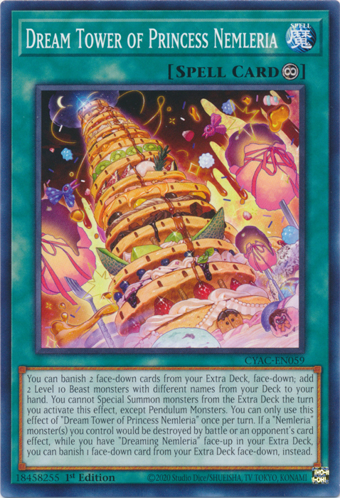 Card Gallery:Dream Tower of Princess Nemleria | Yu-Gi-Oh Card Gallery:Dream Tower of Princess Nemleria | Yu-Gi-Oh