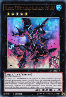 Card Gallery:Number C101: Silent Honor DARK | Yu-Gi-Oh! Wiki