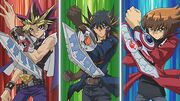 Yami, Yusei, Jaden