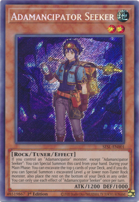 Adamancipator Seeker | Yu-Gi-Oh! Wiki | Fandom