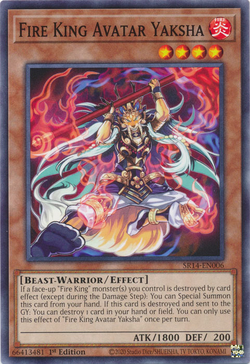 Card Gallery:Fire King Avatar Yaksha | Yu-Gi-Oh! Wiki | Fandom