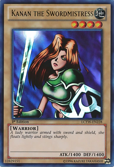 Kanan the Swordmistress | Yu-Gi-Oh! Wiki | Fandom