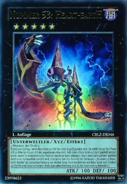 mejores decks yugioh Yu-Gi-Oh! - Number 53: Heart-eartH (CBLZ-EN046) - Cosmo Blazer - Unlimited  Edition main image 1