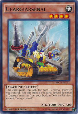 2x geargiagear-SDGr-geargia Rampage Yu-Gi-Oh