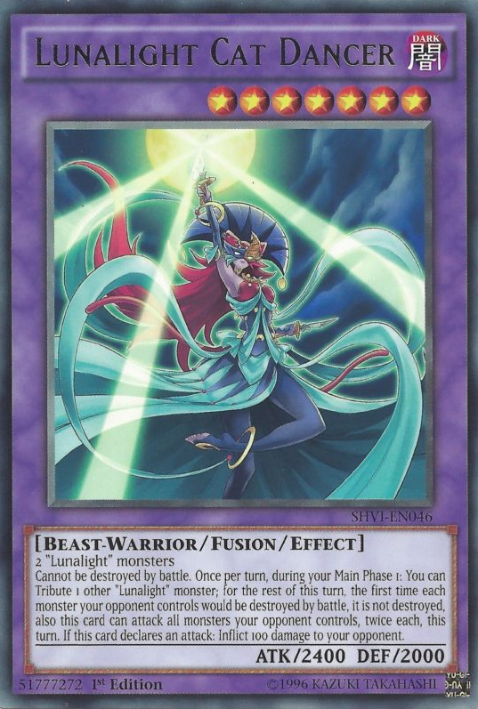 Yu-Gi-Oh! Trading Card Game Yu-Gi-Oh Lunalight Cat Dancer - LED4-EN052 -  Common Card - 1st Edition - Trading Card Games from Hills Cards UK