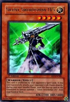 Card Errata:Silent Swordsman LV5 | Yu-Gi-Oh! Wiki | Fandom