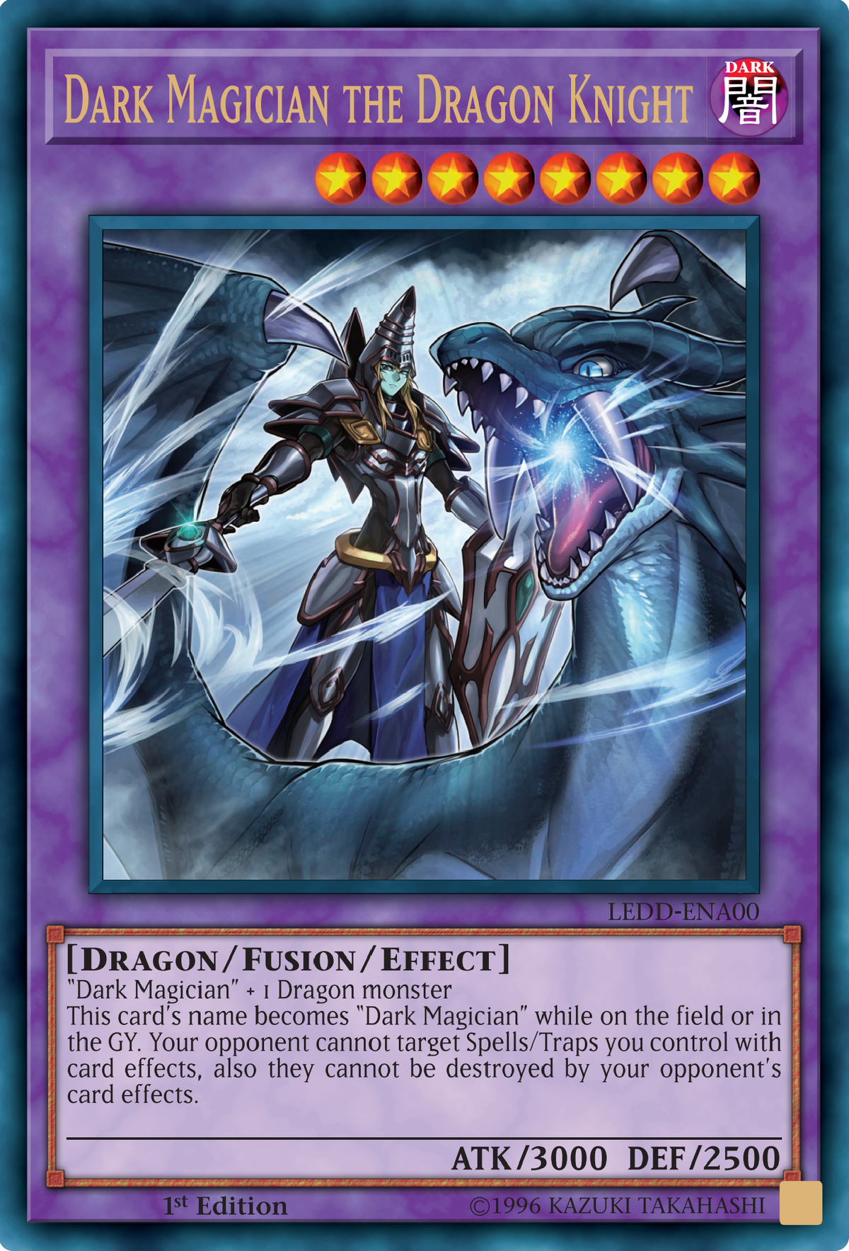 Card Gallery:Dark Magician the Dragon Knight | Yu-Gi-Oh! Wiki | Fandom