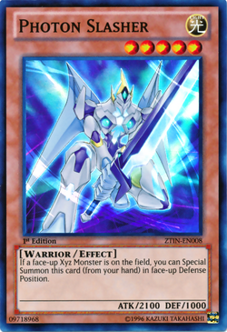 光の戦士　foil Card Gallery:Photon Slasher | Yu-Gi-Oh! Wiki | Fandom
