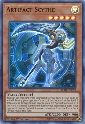 Card Errata:Artifact Scythe | Yu-Gi-Oh! Wiki | Fandom
