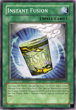 Card Gallery:Instant Fusion | Yu-Gi-Oh! Wiki | Fandom