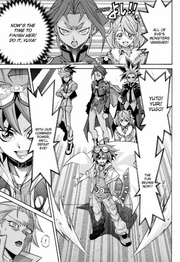 Yuya's teamwork with brothers causes him to win