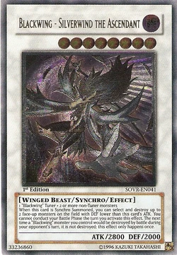 Card Gallery:Blackwing - Silverwind the Ascendant | Yu-Gi-Oh! Wiki