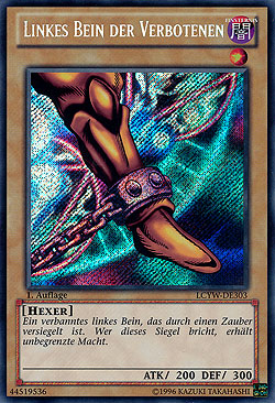 Card Gallery:Left Leg of the Forbidden One | Yu-Gi-Oh! Wiki | Fandom