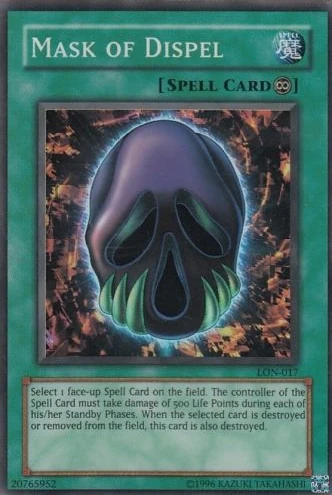 Card Errata:Mask of Dispel | Yu-Gi-Oh! Wiki | Fandom
