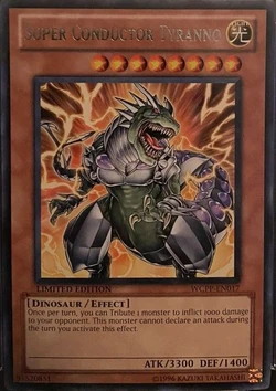 超伝導恐獣　レリーフ　ARS10　Super Conductor Tyranno Super Conductor Tyranno (Rush Duel) - Yugipedia