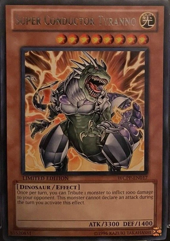 Card Errata:Super Conductor Tyranno | Yu-Gi-Oh! Wiki | Fandom