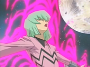 Espa pretending to have a psychic vision.