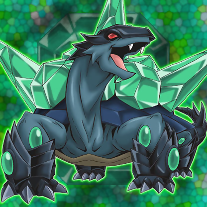 Advanced Crystal Beast Emerald Tortoise Anime Yu Gi Oh Wiki Fandom