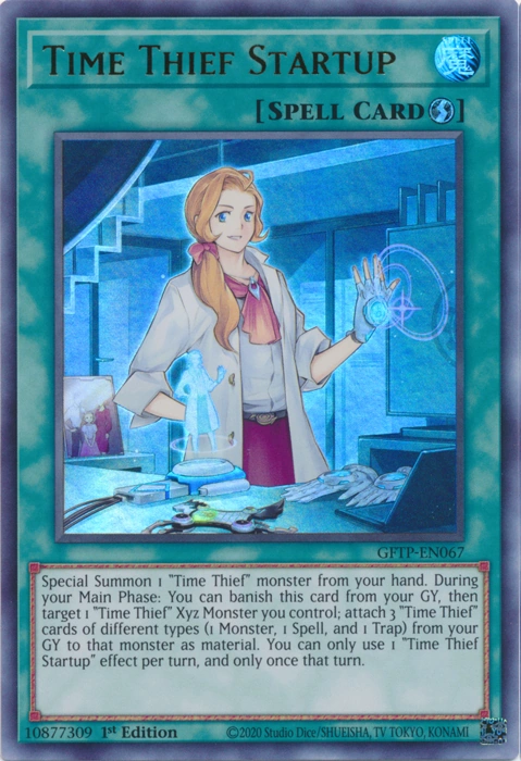 Time Thief Startup | Yu-Gi-Oh! Wiki | Fandom