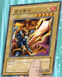 Flame Swordsman (anime) | Yu-Gi-Oh! Wiki | Fandom