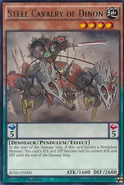 An Effect Pendulum Monster with no Pendulum Effect: "Steel Cavalry of Dinon"
