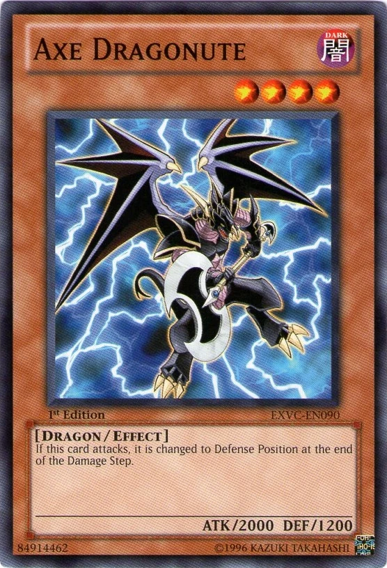 Yu Gi Oh Structure Deck Carta Yu-Gi-Oh! Axe Dragonute - Comune, 1  Edizione, Dark Legion