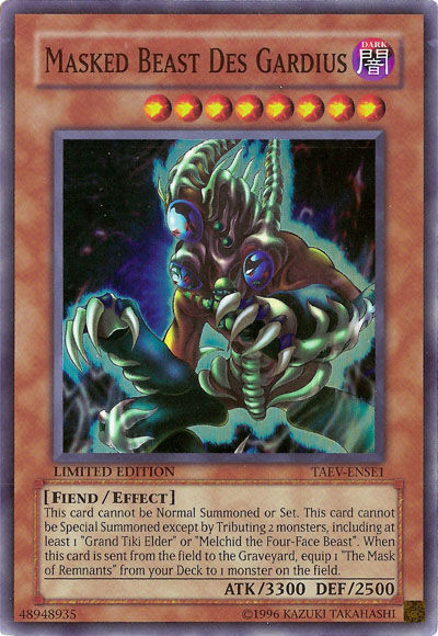 遊戯王THE MASKED BEAST ULTIMATE RARE Amazon.com: Yu-Gi-Oh! - The Masked Beast (LON-001