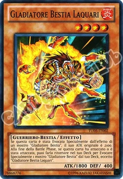 Yu-Gi-Oh! Gladiator Beast Laquari (GLAS-EN021) - 1st Edition, Da Gladiator's Assault