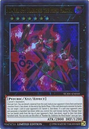 Yugioh - Number 89: Diablosis the Mind Hacker CP17-JP045 Jakarade