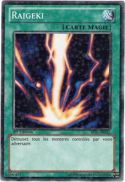 Card Gallery:Raigeki | Yu-Gi-Oh! Wiki | Fandom Card Gallery:Raigeki | Yu-Gi-Oh! Wiki | Fandom