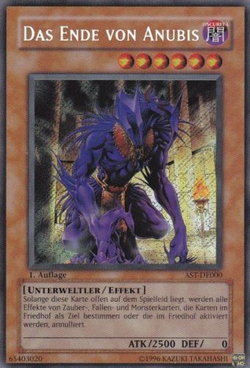 Card Gallery:The End of Anubis | Yu-Gi-Oh! Wiki | Fandom