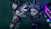 Ute Pushes Yuuya out of the way