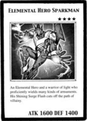 Elemental Hero Sparkman (manga) | Yu-Gi-Oh! Wiki | Fandom