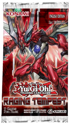 Figure Series: Booster de cartes YU-GI-OH RAGE des GUERRIERS