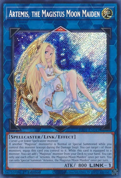 Card Gallery:Artemis, the Magistus Moon Maiden | Yu-Gi-Oh