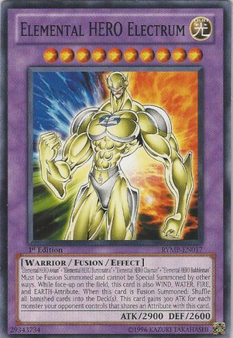 Elemental Hero Electrum Yu Gi Oh Wiki Fandom
