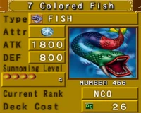 7 Colored Fish (DOR) | Yu-Gi-Oh! Wiki | Fandom