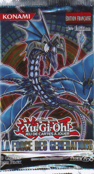 FR booster force des generations 1st edition YU-GI-OH 