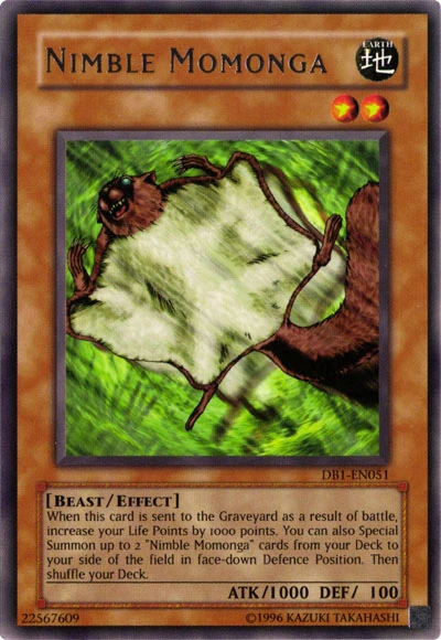 Card Errata:Nimble Momonga | Yu-Gi-Oh! Wiki | Fandom