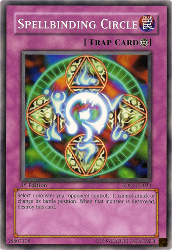 Card Errata:Spellbinding Circle | Yu-Gi-Oh! Wiki | Fandom