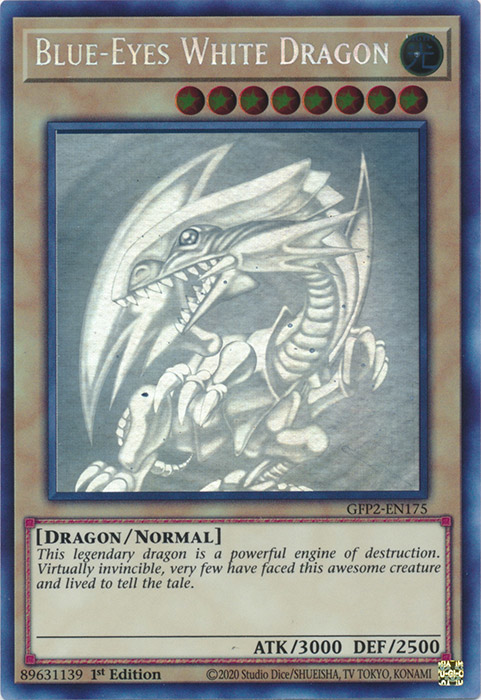 blue eyes crystal dragon