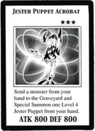 Jester Puppet Acrobat