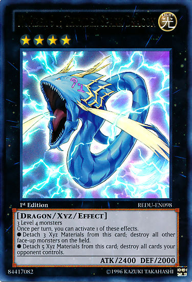 ドラゴン69です Number 91: Thunder Spark Dragon | Yu-Gi-Oh! Wiki | Fandom