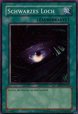 yugioh black hole card QCCU-JP195 Dark Hole (SER) main image 0