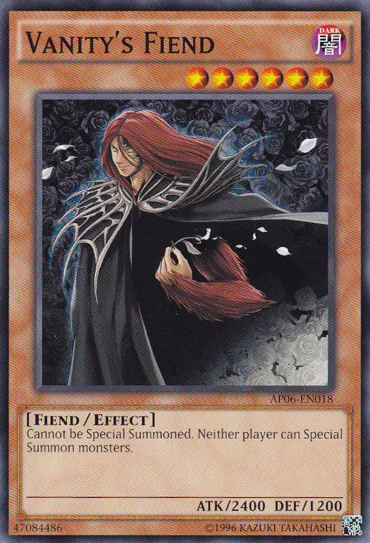 人気商品ランキング Card Fandom | Wiki Yu-Gi-Oh! | Fiend Errata:Vanity's シングルカード