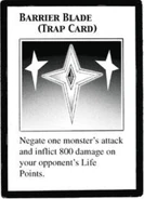 Barrier Blade